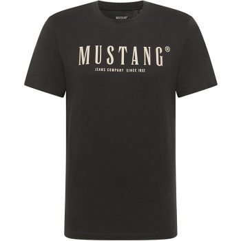MUSTANG AUSTIN black Férfi póló