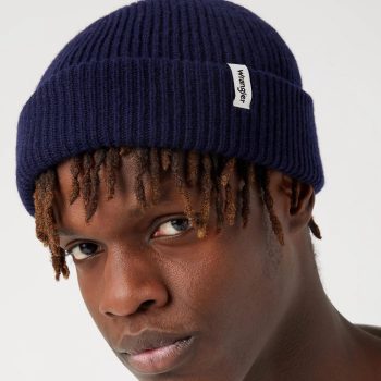 WRANGLER SIGN OFF BEANIE navy Férfi kötött sapka