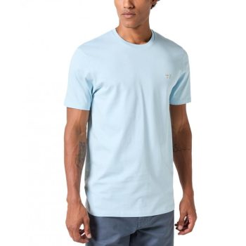 WRANGLER SIGN OFF TEE dream blue Férfi póló