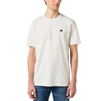 WRANGLER SIGN OFF TEE vintage white Férfi póló