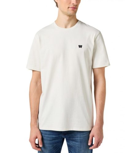 WRANGLER SIGN OFF TEE vintage white Férfi póló