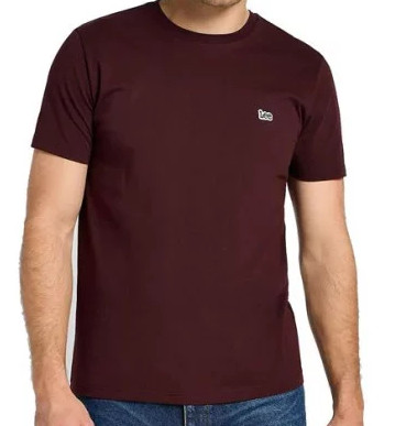 LEE SS PATCH LOGO TEE velvet Férfi póló