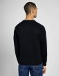 LEE COOPER CLAN REGLAN SWEATER black Férfi pulóver