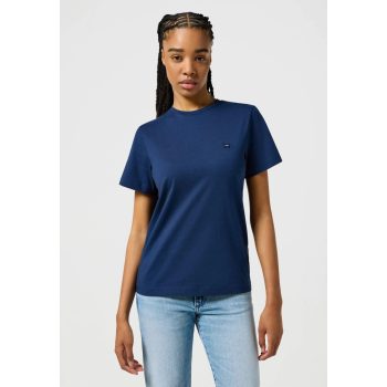 WRANGLER FRAME LOGO TEE navy Női póló