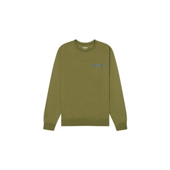 WRANGLER CASEY JONES SWEATSHIRT green Férfi pulóver 