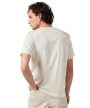 WRANGLER AMERICANA TEE wintage white Férfi póló