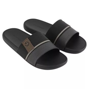 CARTAGO DAKAR SLIDE black/brown Férfi papucs