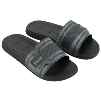 RIDER WALK SLIDE black/black/green Férfi papucs