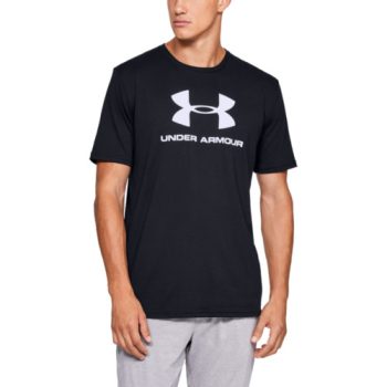 UNDER ARMOUR SPORTSTYLE LOGO SS Férfi póló fekete