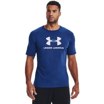 UNDER ARMOUR M SPORTSTYLE LOGO SS Férfi póló blue