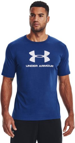 UNDER ARMOUR M SPORTSTYLE LOGO SS Férfi póló blue