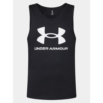 UNDER ARMOUR UA SPORTSTYLE LOGO TANK fekete