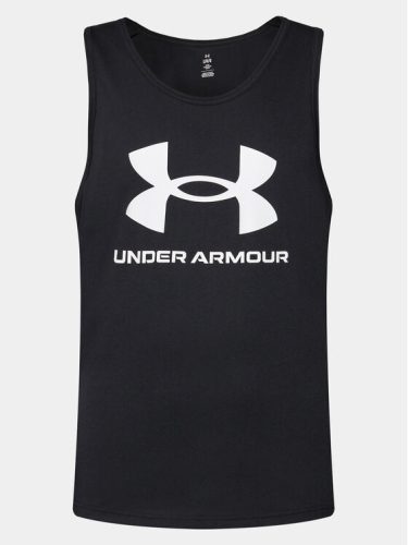 UNDER ARMOUR UA SPORTSTYLE LOGO TANK fekete