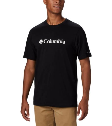 COLUMBIA CSC Basic Logo Short Sleeve Shirt Férfi póló fekete