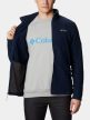COLUMBIA BASIN TRAIL III FULL ZIP navy Férfi polár pulóver
