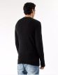 DEVERGO Férfi kötött pulóver fekete