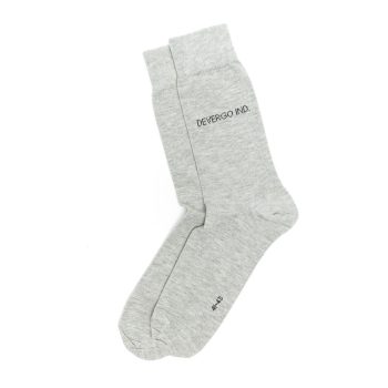 DEVERGO Férfi zokni szürke