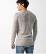 DEVERGO Férfi kötött pulóver szürke