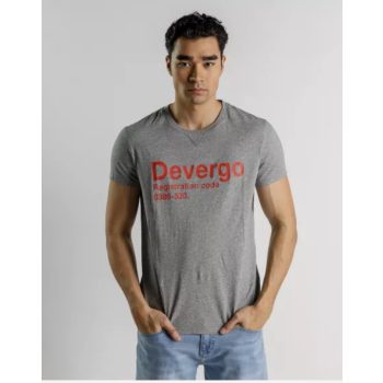 DEVERGO "4048" szürke Férfi póló
