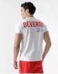 DEVERGO "4056" fehér Férfi póló