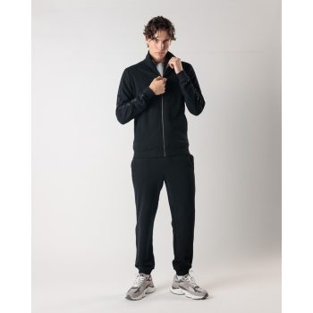 DEVERGO "4078" fekete Férfi pulóver