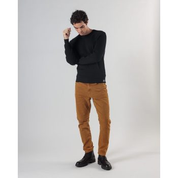 DEVERGO "6013" fekete Férfi kötött pulóver