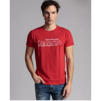DEVERGO "4057" piros Férfi póló