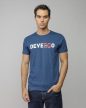 DEVERGO "4043" Férfi póló kék