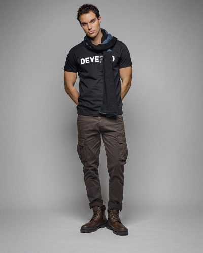 DEVERGO "4043" Férfi póló fekete