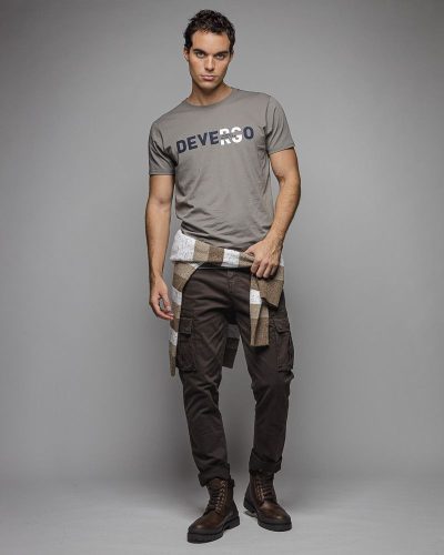 DEVERGO "4043" Férfi póló szürke