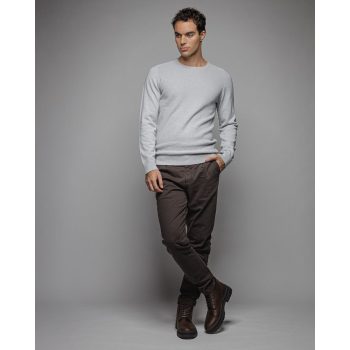 DEVERGO Férfi kötött pulóver szürke