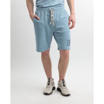 DEVERGO Férfi pamut short világos kék