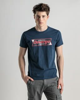 DEVERGO "4030" sötétkék Férfi póló