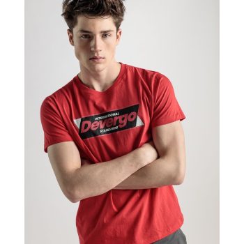 DEVERGO "4030" piros Férfi póló