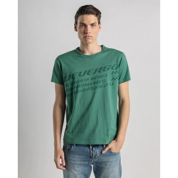 DEVERGO "4046" zöld Férfi póló