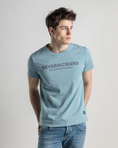 DEVERGO "4059" kék Férfi póló