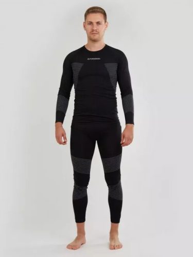 FUNDANGO SEAMLESS BASELAYER SET black Férfi aláöltöző szett