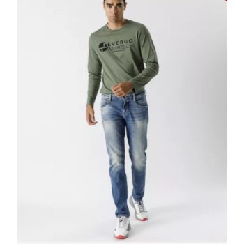 DEVERGO FRANK "23509" Férfi farmer kék