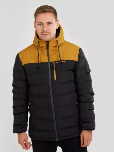 FUNDANGO PASSAT PADDED JACKET fekete/okker Férfi utcai kabát