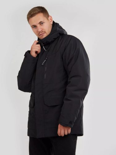 FUNDANGO PERILL PARKA JACKET black férfi téli kabát