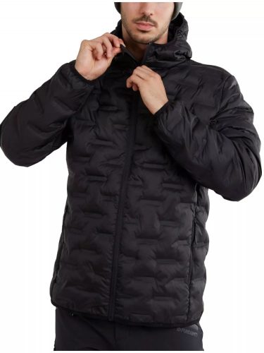 FUNDANGO Smoke Hooded Jacket férfi dzseki fekete