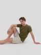 FUNDANGO North Shore Chino Shorts homokszín Férfi rövidnadrág