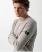 DEVERGO "6008" gray Férfi kötött pulóver