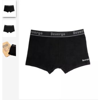 DEVERGO Férfi alsó fekete