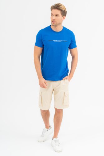 BUDMIL GALILEO kék Férfi póló