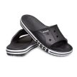 CROCS BAYABAND SLIDE black/white Unisex papucs
