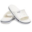 CROCS BAYABAND SLIDE white/navy Unisex papucs