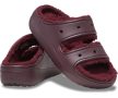 CROCS CLASSIC COZZZY SANDAL dark cherry Női papucs