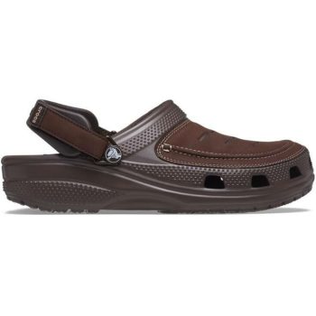   CROCS YUKON VISTA II LR CLOG M espresso/mushroom Férfi papucs