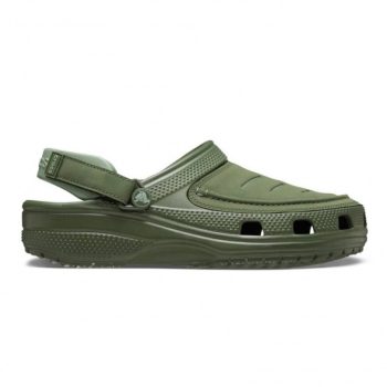 CROCS YUKON VISTA II LR CLOG M army green Férfi papucs